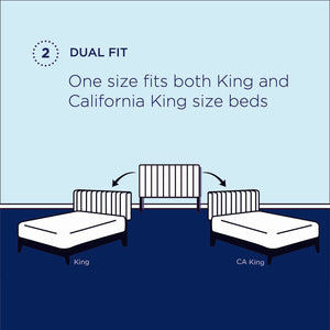 ModwayModway Noelle Performance Velvet King/California King Headboard MOD-6278 MOD-6278-NAV- BetterPatio.com