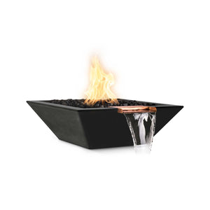 The Outdoor Plus 36" Maya GFRC Fire & Water Bowl