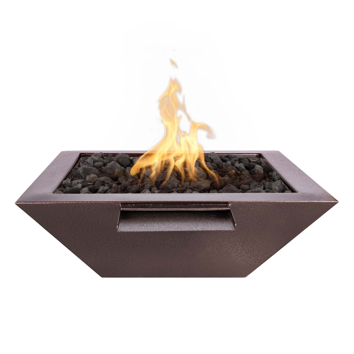 The Outdoor Plus 30" Maya Powder Coated Fire &amp; Water Bowl