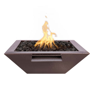 The Outdoor Plus 30" Maya Powder Coated Fire & Water Bowl