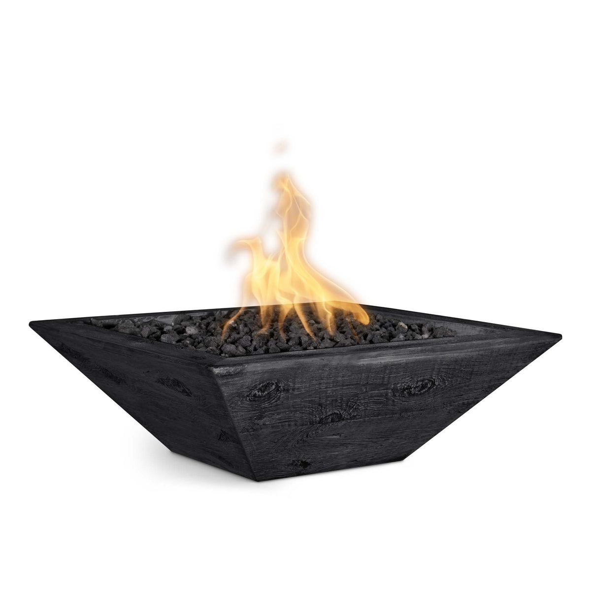 The Outdoor Plus 30" Maya Wood Grain Fire Bowl