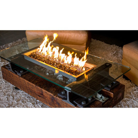 Music City Fire Company Railyard Sound Trackside 48" Fire Pit Table - MC020100 - BetterPatio.com