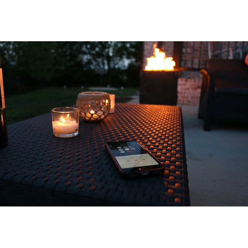 Music City Fire Company Railyard Sound Reactive Sleeper 54" Fire Pit Table - MC020300 - BetterPatio.com