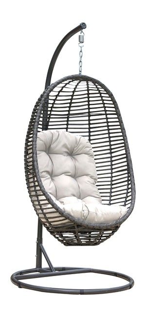 Panama Jack Graphite 2 PC Hanging Chair with Cushion