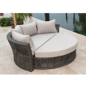 Panama Jack Graphite Canopy Daybed  PJO-1601-GRY-CD - BetterPatio.com