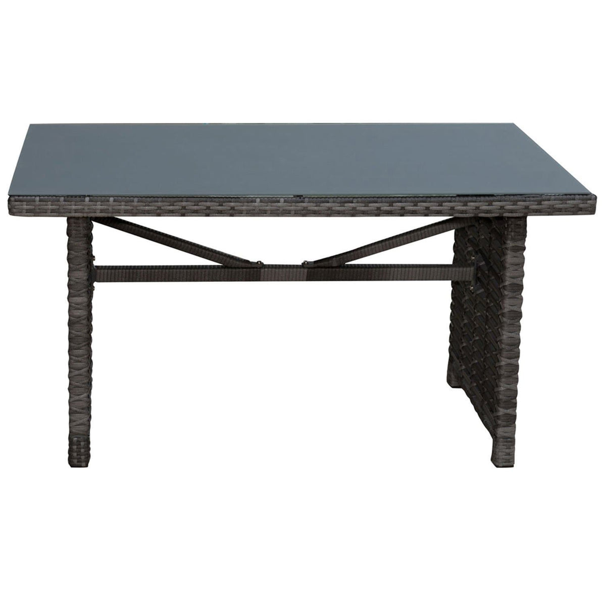 Panama Jack Graphite 7 Pc High Ct Sectional PJO-1601-GRY-7SEC - BetterPatio.com