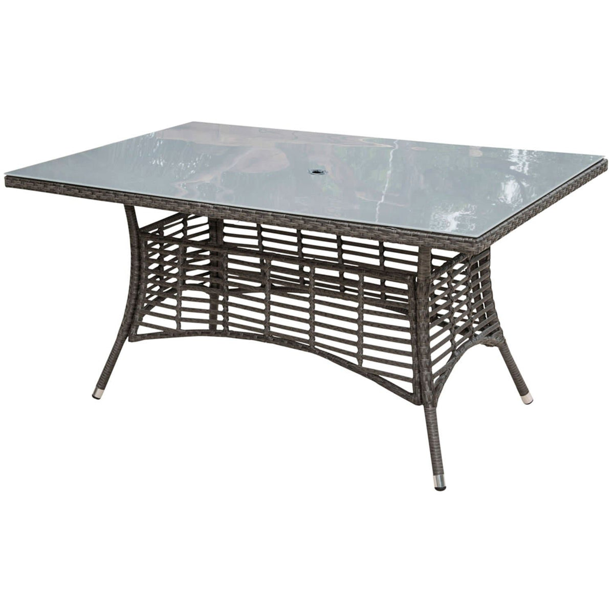 Panama Jack Graphite 7 Piece Dining Set - BetterPatio.com