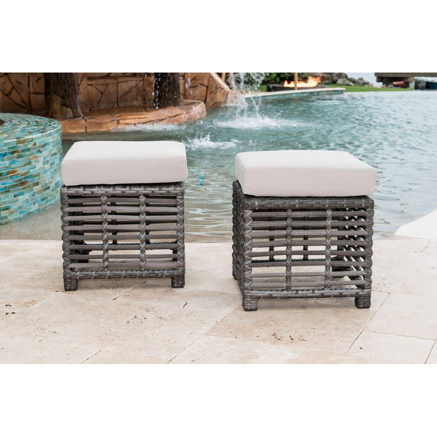 Panama Jack Graphite 7 Pc High Ct Sectional PJO-1601-GRY-7SEC - BetterPatio.com