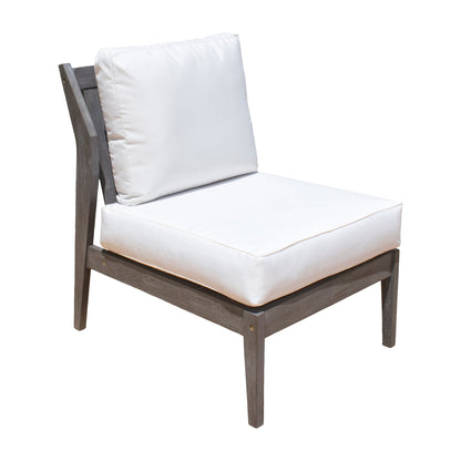 Panama Jack Poolside Modular Armless Chair with Cushion - BetterPatio.com