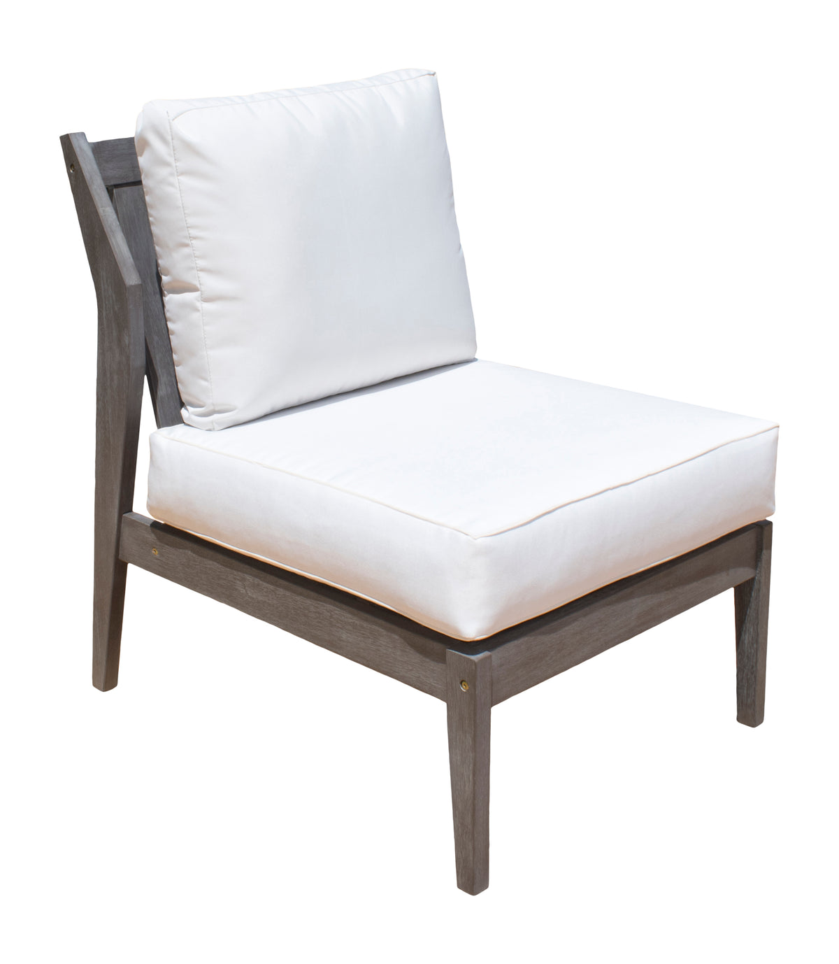 Panama Jack Poolside Modular Armless Chair with Cushion - BetterPatio.com