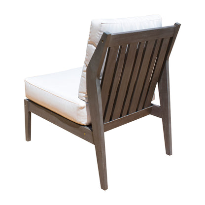 Panama Jack Poolside Modular Armless Chair with Cushion - BetterPatio.com