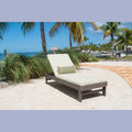Panama Jack Poolside Chaise Lounger with Cushion PJO-2701-GRY-CL-CUSH