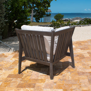 Panama Jack Poolside Modular Corner Chair with Cushion - BetterPatio.com