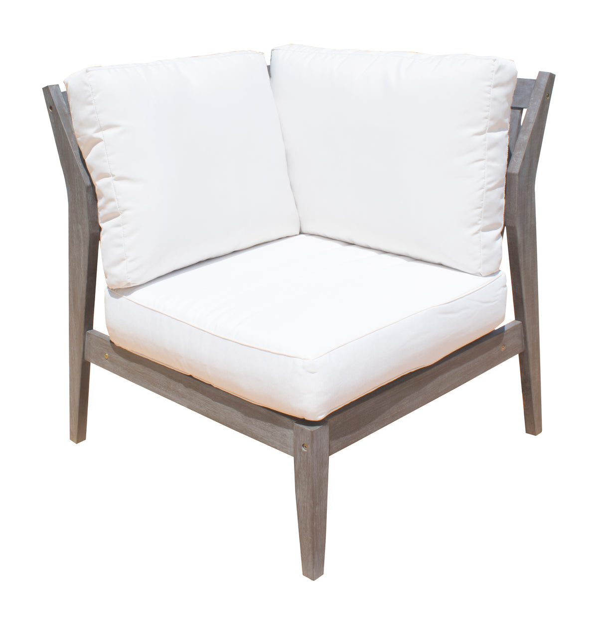 Panama Jack Poolside Modular Corner Chair with Cushion - BetterPatio.com