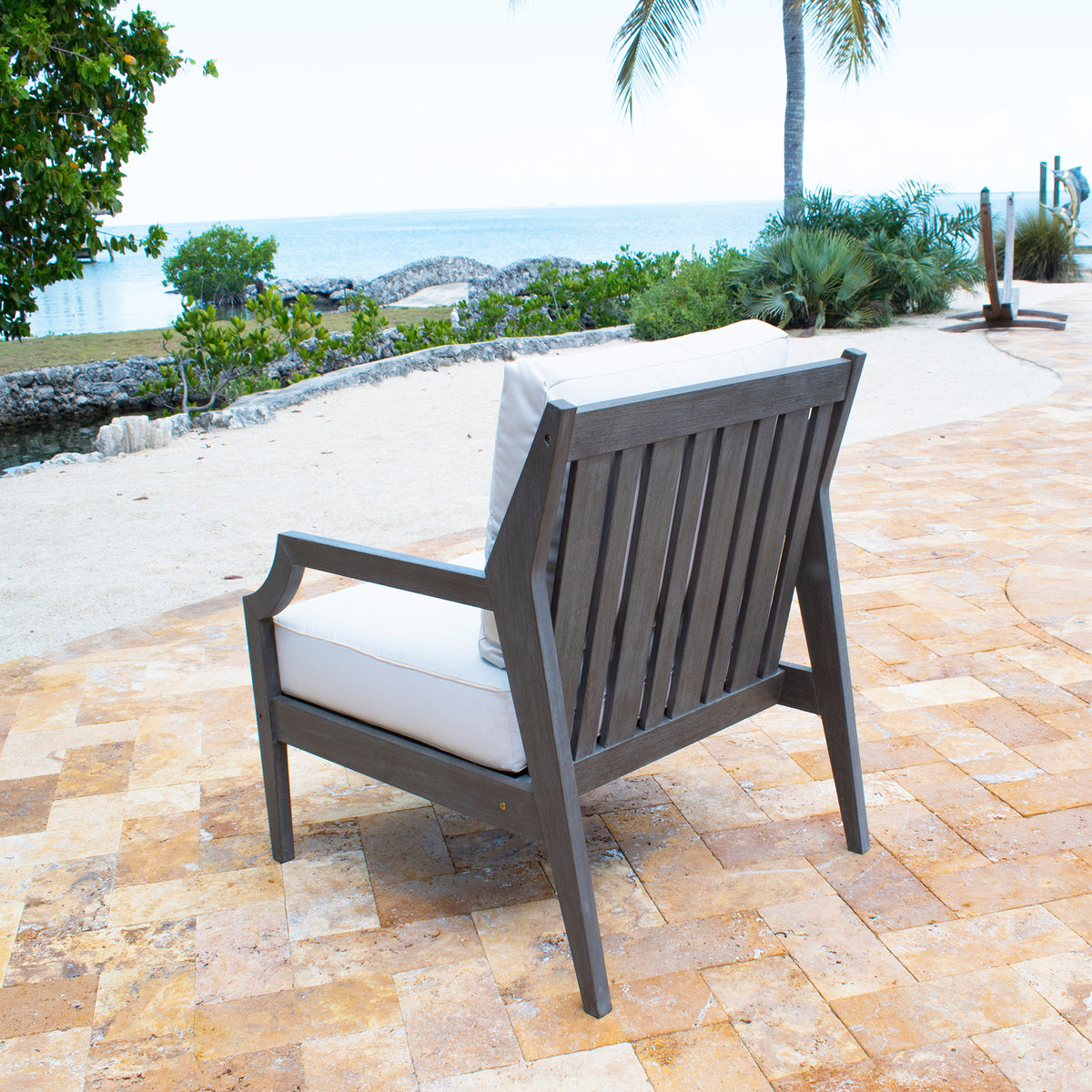 Panama Jack Poolside Lounge Chair with Cushion - BetterPatio.com