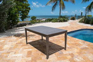 Panama Jack Poolside Rectangular Dining Table - BetterPatio.com