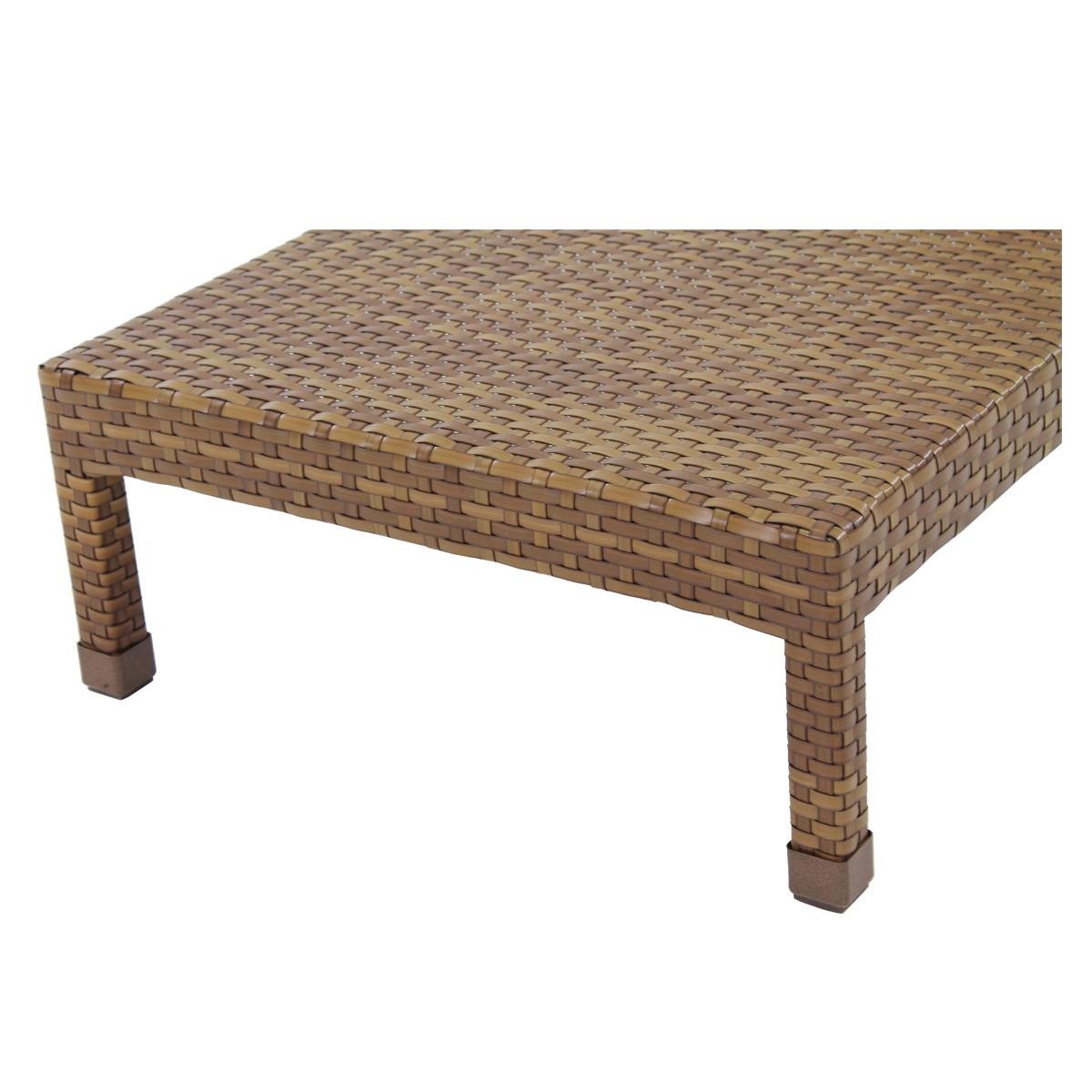 Panama Jack St Barths Wicker Chaise Lounge PJO-3001-BRN-CL - BetterPatio.com