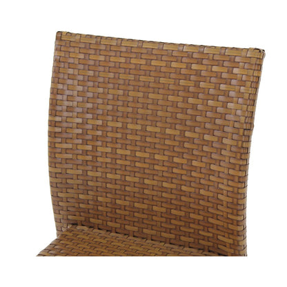 Panama Jack St Barths Stackable Side Chair PJO-3001-BRN-S - BetterPatio.com