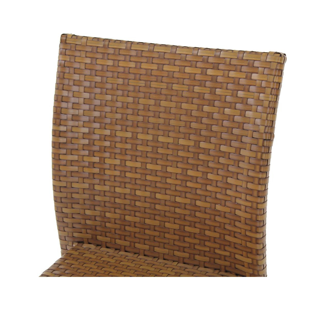 Panama Jack St Barths Stackable Side Chair PJO-3001-BRN-S - BetterPatio.com