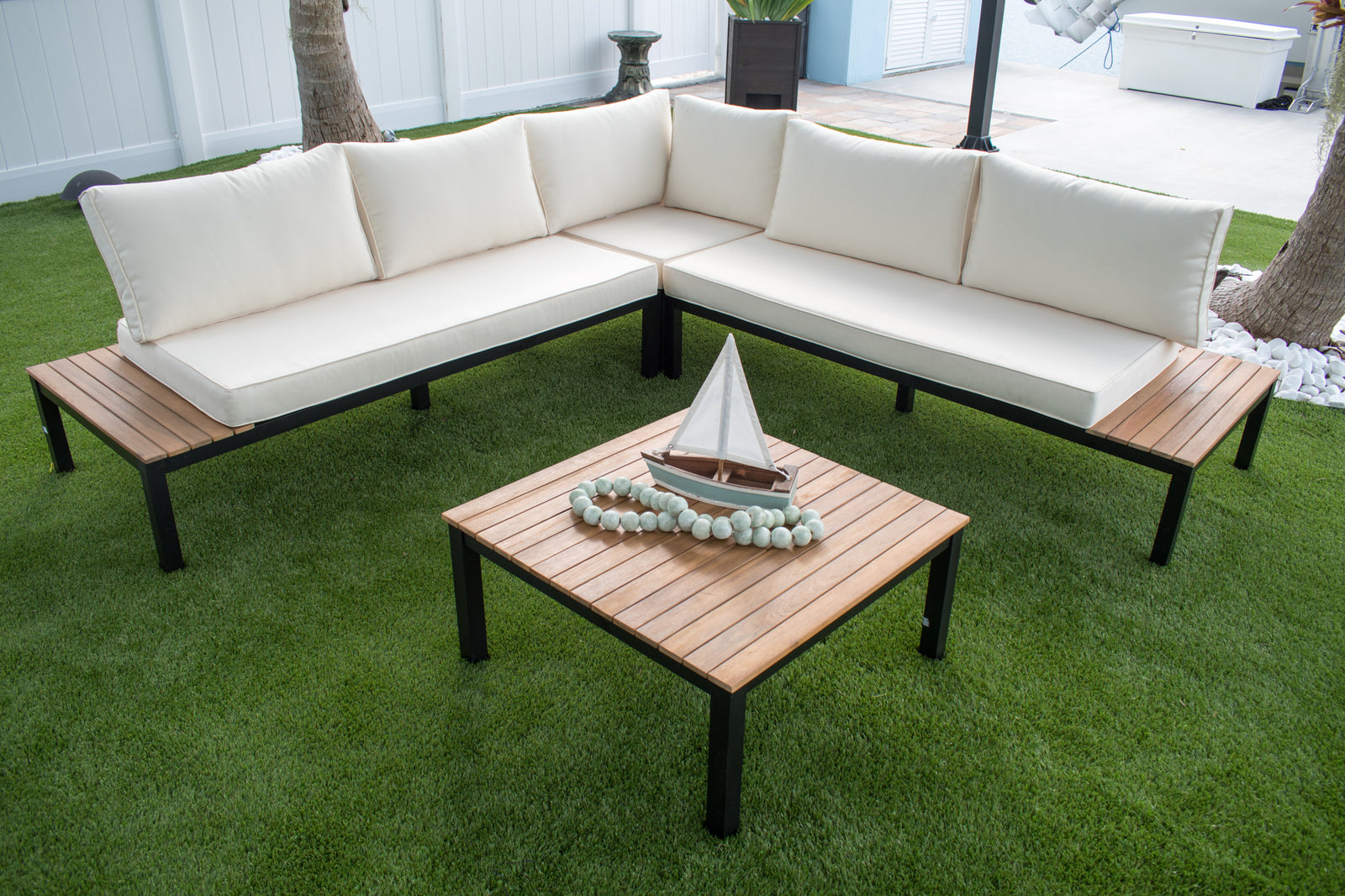 Panama Jack Boca Grande 3-Piece Sectional Set - BetterPatio.com