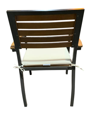 Panama Jack Boca Grande Stackable Dining Armchairs (Set of 2) - BetterPatio.com