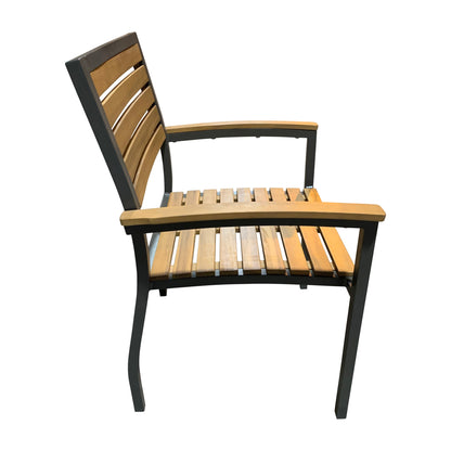 Panama Jack Boca Grande Stackable Dining Armchairs (Set of 2) - BetterPatio.com