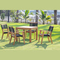 Panama Jack Laguna 5-Piece Square Dining Set PJO-3301-ACA-5DA