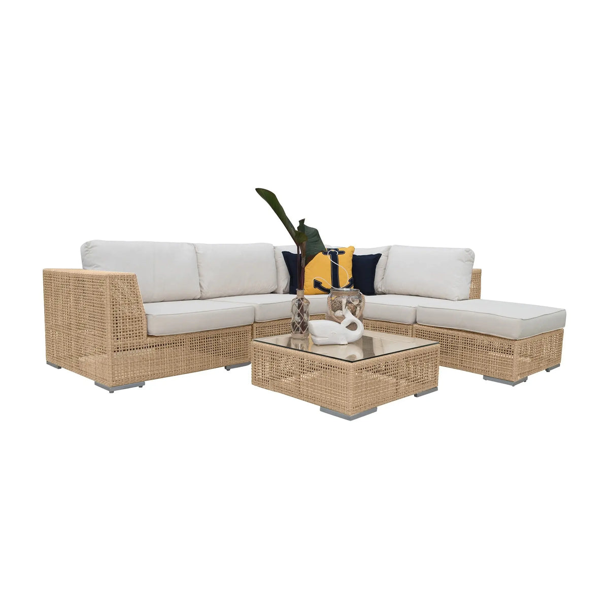 Panama Jack Austin 6-Piece Sectional Set - BetterPatio.com