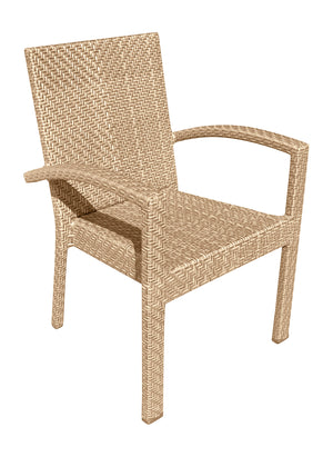 Panama Jack Austin Dining Armchairs (Set of 2) - BetterPatio.com