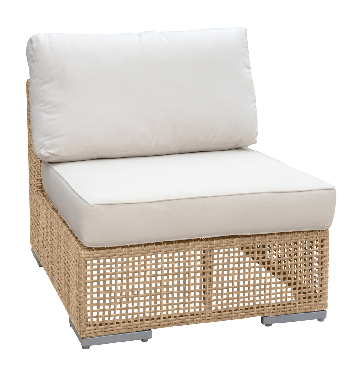 Panama Jack Austin Modular Armless Chair - BetterPatio.com