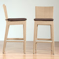 Panama Jack Austin Barstool with Cushion PJO-3801-HON-BS-CUSH