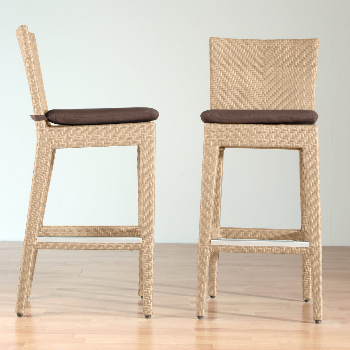 Panama Jack Austin Barstool with Cushion - BetterPatio.com