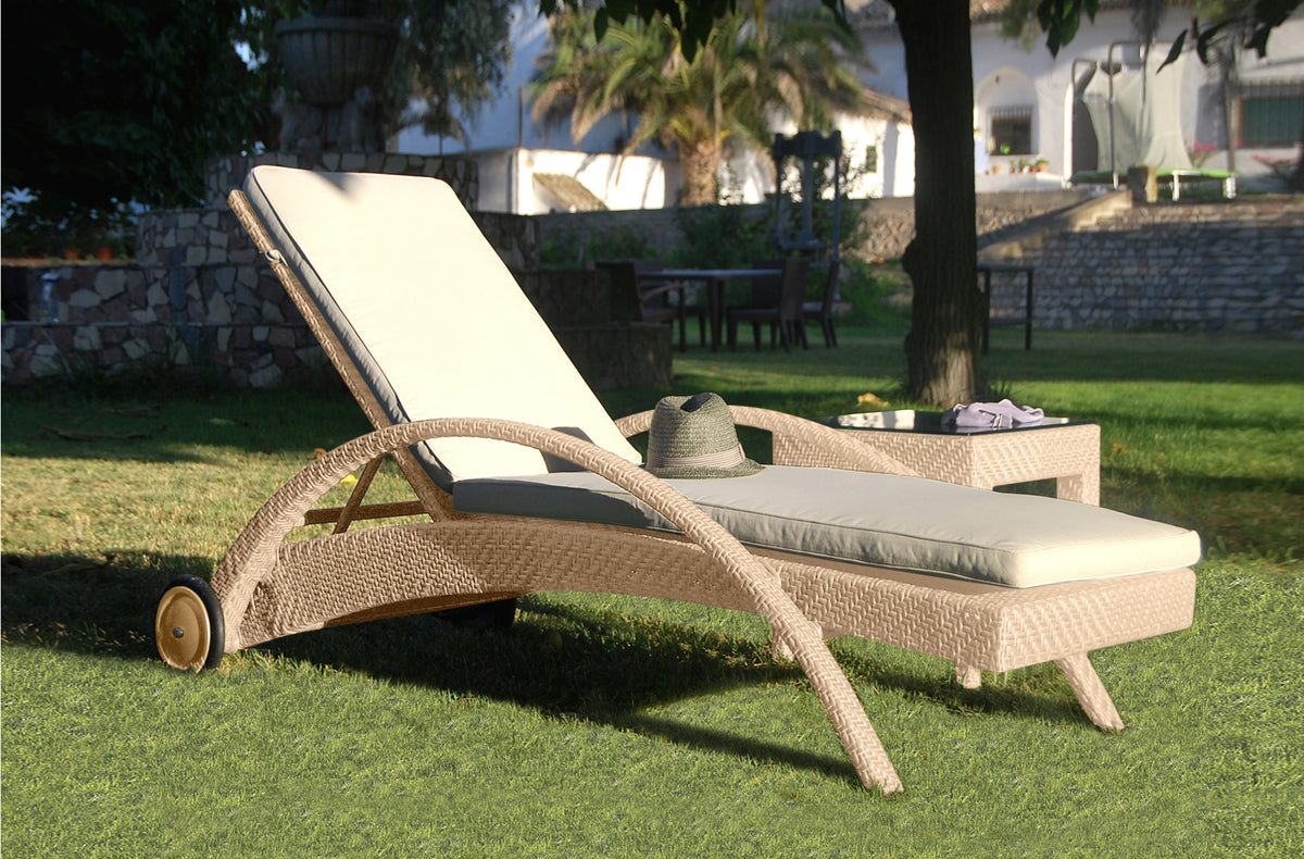 Panama Jack Austin Chaise Lounge with Cushion - BetterPatio.com