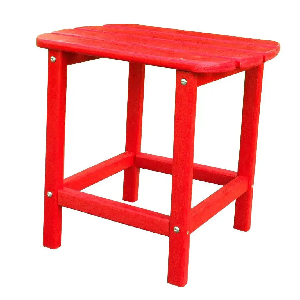 Panama Jack Red Outdoor Adirondack End Table PJO-4001-RED-ET - BetterPatio.com