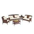 Panama Jack Key Biscayne 5 PC Seating Group with cushions PJO-7001-ATQ-5PLS