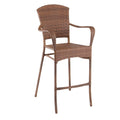 Panama Jack Key Biscayne Stackable Woven Barstool with Cushion PJO-7001-ATQ-BS