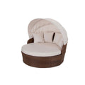 Panama Jack Key Biscayne Canopy Daybed with Cushion PJO-7001-ATQ-CD