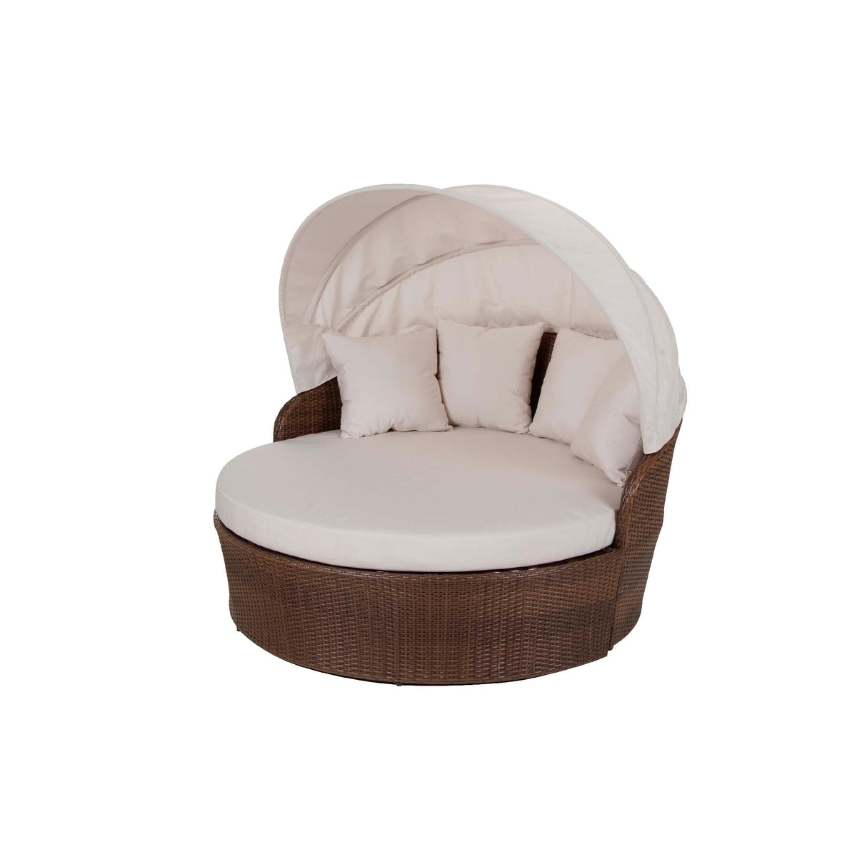 Panama Jack Key Biscayne Canopy Daybed with Cushion PJO-7001-ATQ-CD - BetterPatio.com