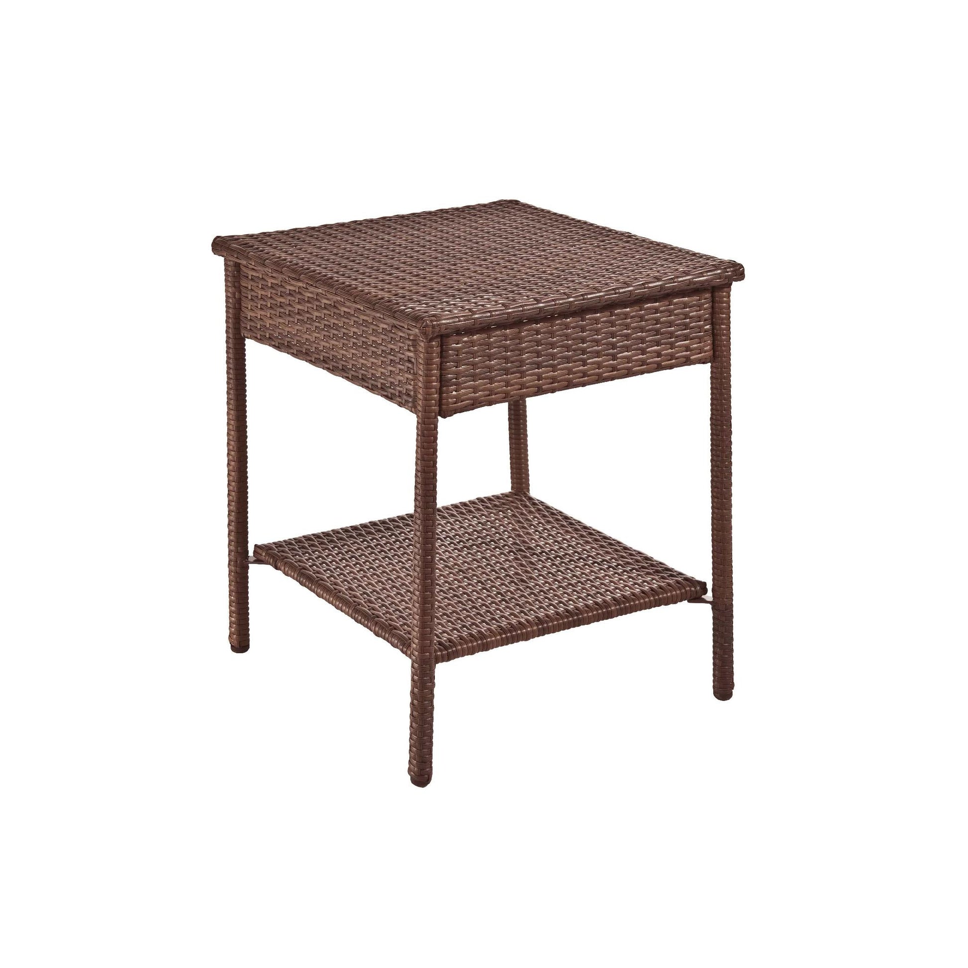 Panama Jack Key Biscayne Woven End Table PJO-7001-ATQ-ET - BetterPatio.com