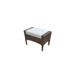 Panama Jack Key Biscayne Woven Ottoman with Cushion PJO-7001-ATQ-OT