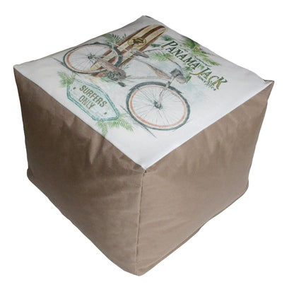 Panama Jack Beach Comber Pouf Ottoman PJO-9001-BEC-OT - BetterPatio.com