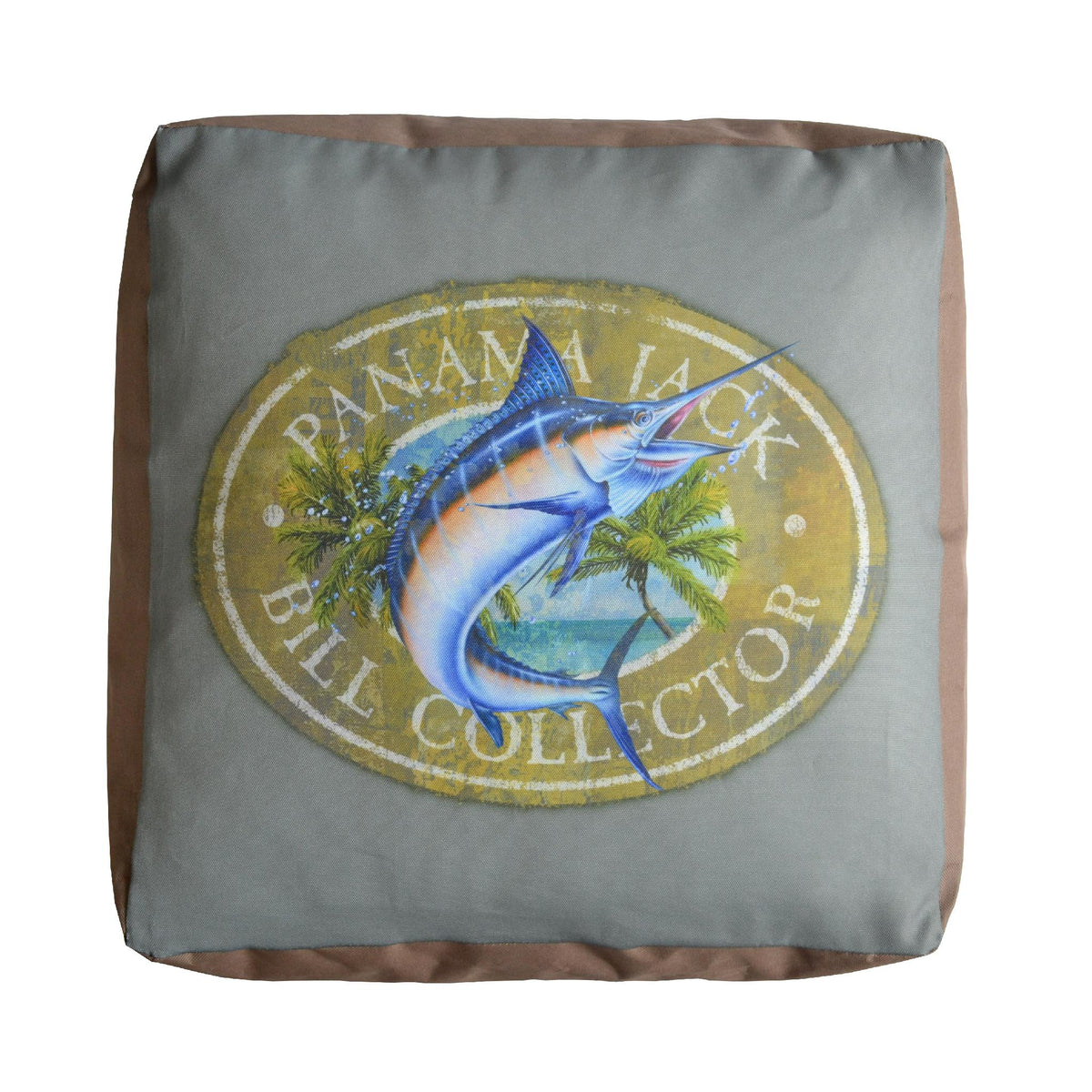 Panama Jack Bill Collector Pouf Ottoman PJO-9001-BIC-OT - BetterPatio.com