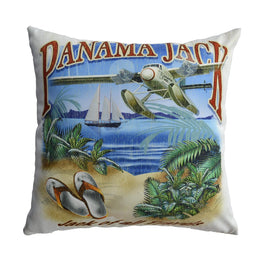 Panama Jack Set of 2 Jack of all Travels Throw Pillow PJO-9001-JAT-TP