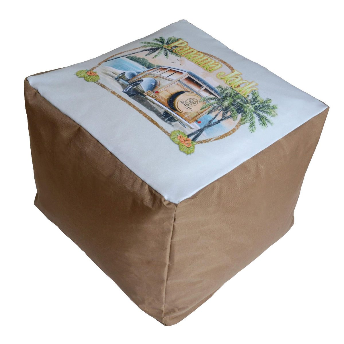 Panama Jack No Problems Pouf Ottoman PJO-9001-NP-OT - BetterPatio.com