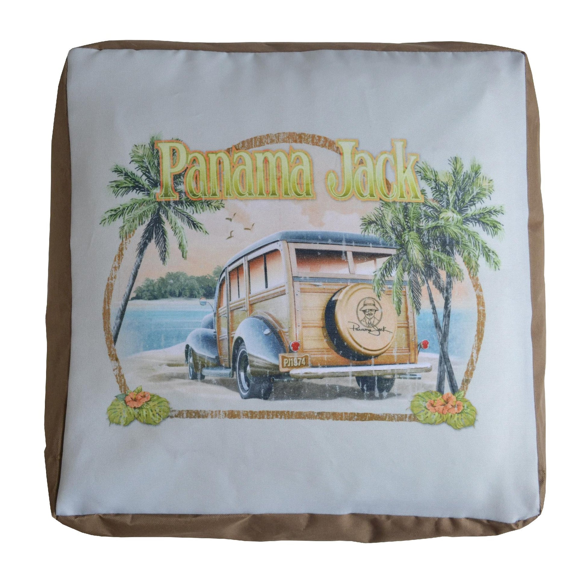 Panama Jack No Problems Pouf Ottoman PJO-9001-NP-OT - BetterPatio.com