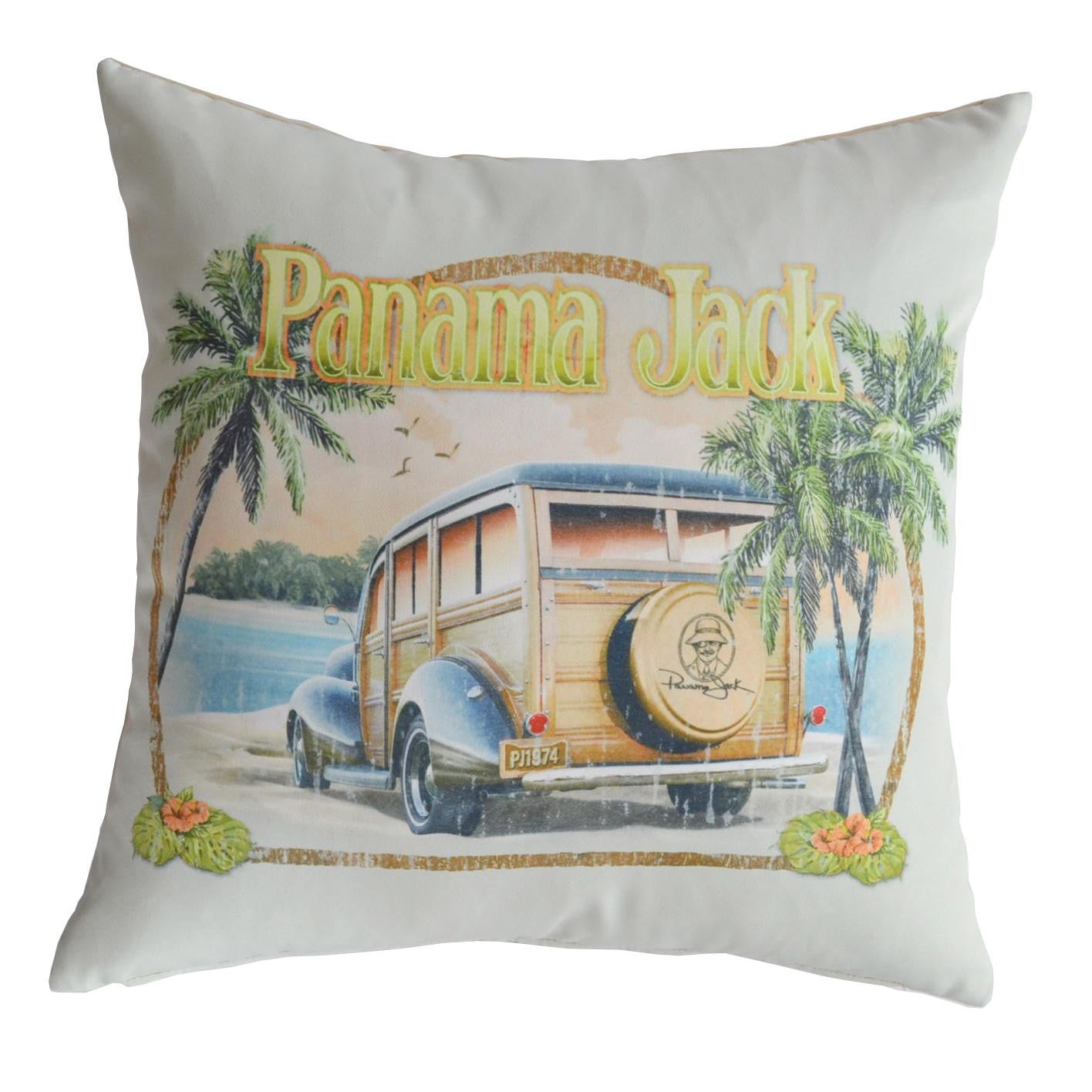 Panama Jack Set of 2 No Problems Throw Pillow PJO-9001-NP-TP - BetterPatio.com