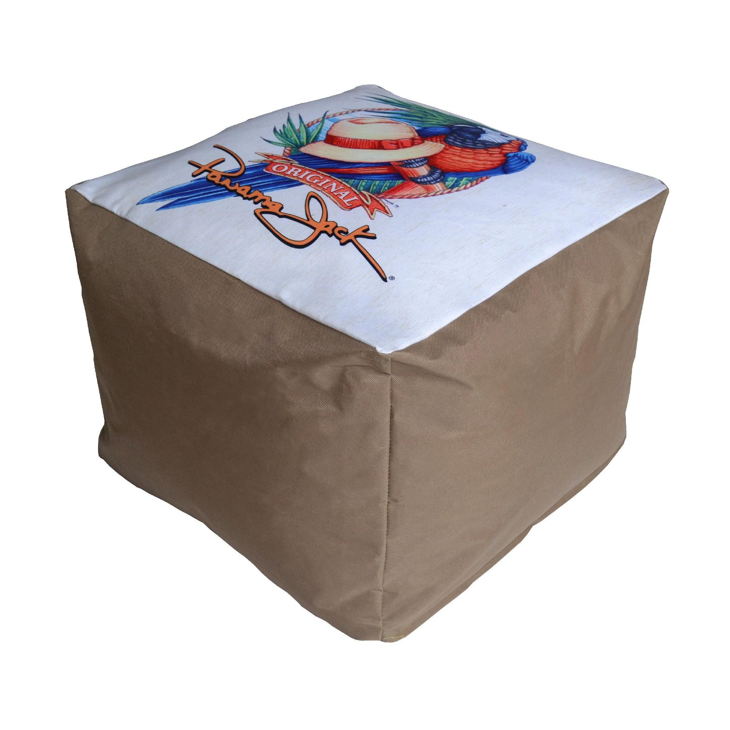 Panama Jack Parrot Pouf Ottoman PJO-9001-PP-OT - BetterPatio.com