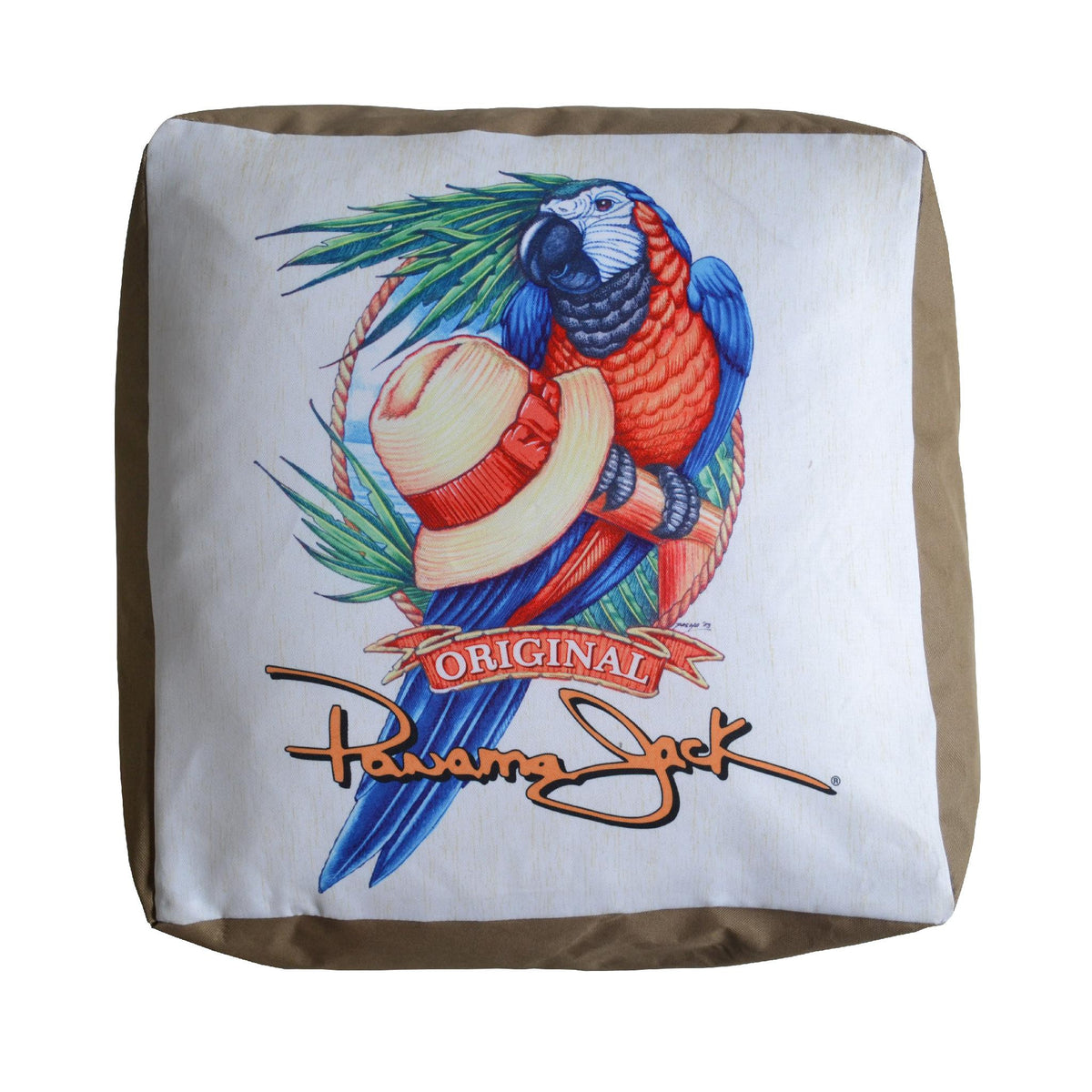 Panama Jack Parrot Pouf Ottoman PJO-9001-PP-OT - BetterPatio.com