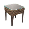 Panama Jack Sanibel End Table with Glass