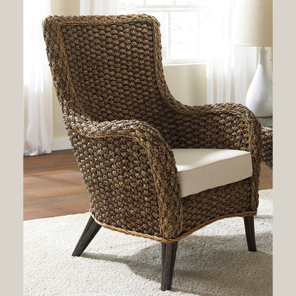 Panama Jack Sunroom Sanibel Lounge Chair with Cushion PJS-1001-ATQ-LC - BetterPatio.com